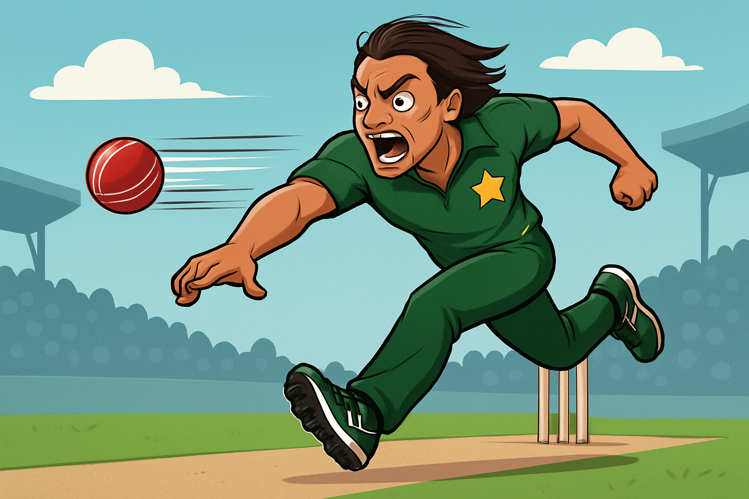 Fastest Ball in Cricket History: Shoaib Akhtar 161.3 km/h
