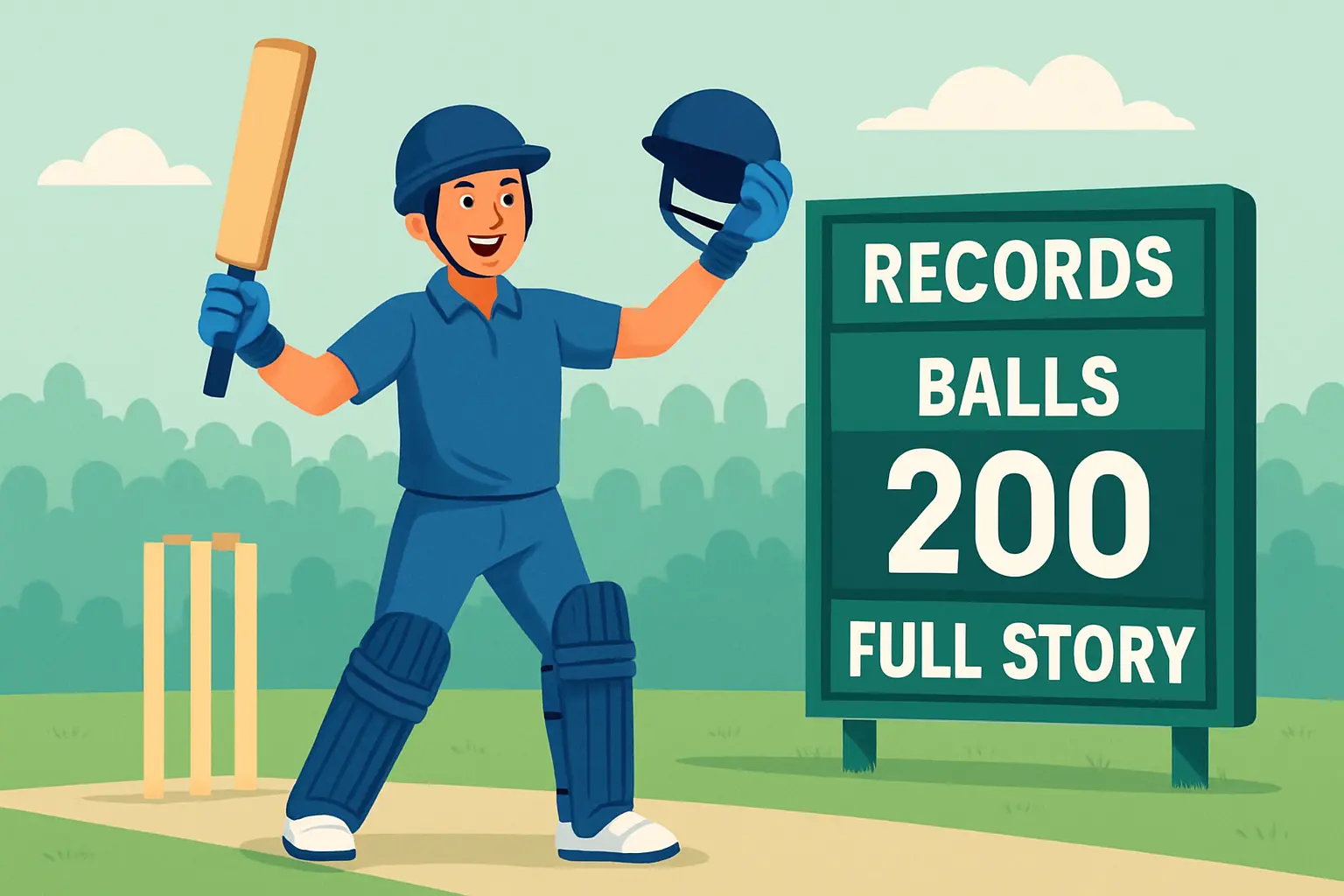 Fastest 200 ODI: Records, Balls and Full Story