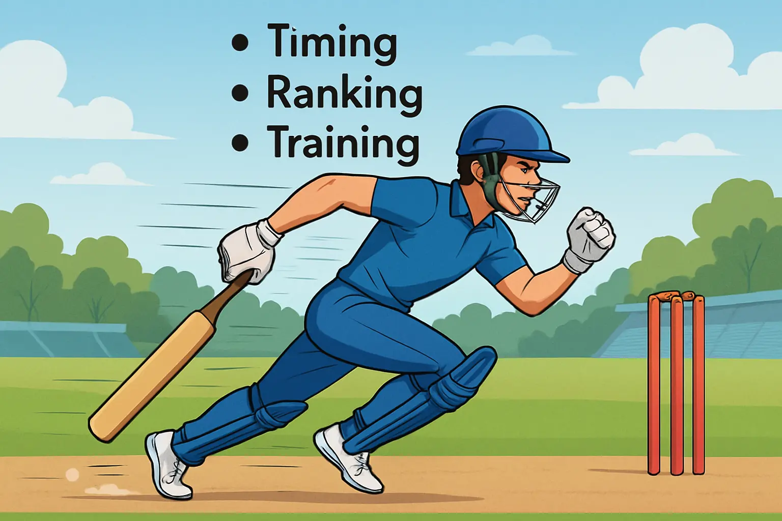 Fastest Runner in Cricket: Timing, Ranking and Training
