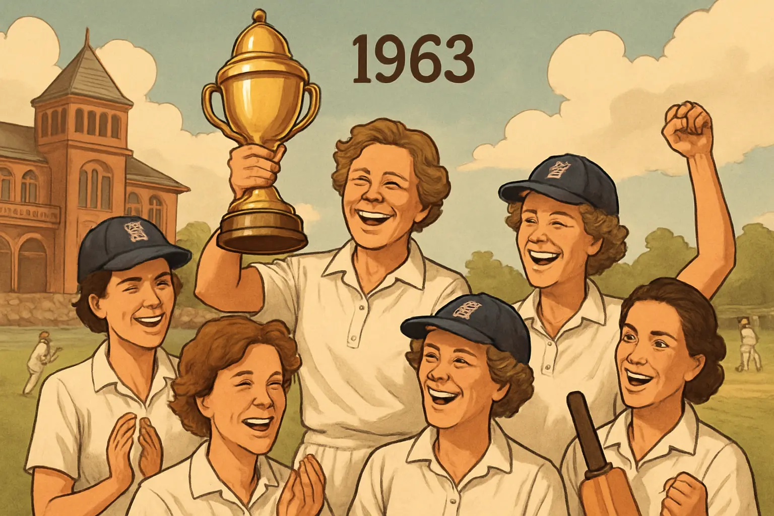 First womens odi world cup: England’s 1963 triumph & legacy