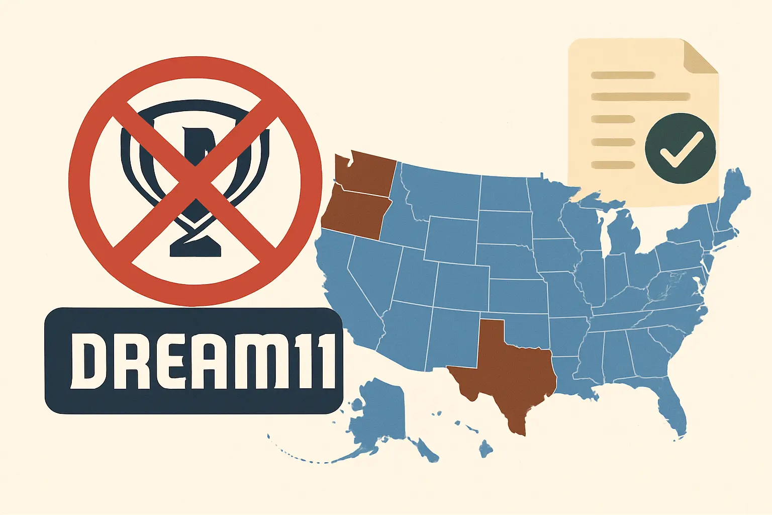 Guide: dream 11 banned states – list & legal status